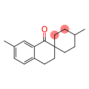 Spiro[cyclohexane-1,2'(1'H)-naphthalen]-1'-one, 3',4'-dihydro-4,7'-dimethyl-