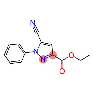 5-Cyano-1-phenyl-1H-pyrazole-3-carboxylic acid ethyl ester