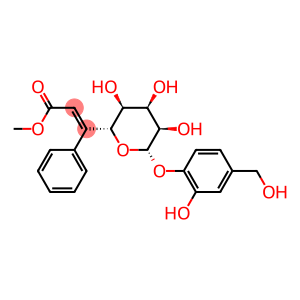 [2-Hydroxy-4-(hydroxymethyl)phenyl]6-O-(3-phenyl-1-oxo-2-propenyl)-β-D-allopyranoside