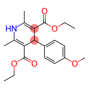 4-(4-Methoxyphenyl)-2,6-dimethyl-1,4-dihydropyridine-3,5-bis(carboxylic acid ethyl) ester