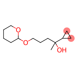 Cyclopropanemethanol, α-methyl-α-[3-[(tetrahydro-2H-pyran-2-yl)oxy]propyl]-