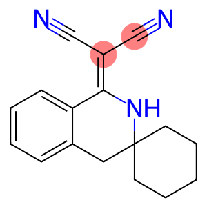 2-(3,4-dihydrospiro[isoquinoline-3,1'-cyclohexane]-1(2H)-ylidene)malononitrile