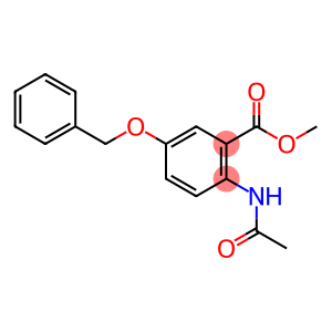 2-(Acetylamino)-5-(phenylmethoxy)-benzoic Acid Methyl Ester