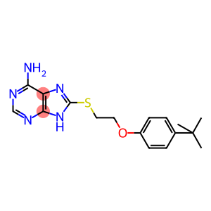 8-{[2-(4-tert-butylphenoxy)ethyl]sulfanyl}-9H-purin-6-amine