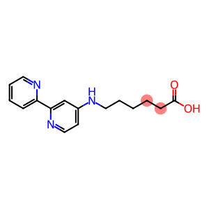 Hexanoic acid, 6-([2,2'-bipyridin]-4-ylamino)-