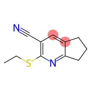 2-(ETHYLSULFANYL)-6,7-DIHYDRO-5H-CYCLOPENTA[B]PYRIDINE-3-CARBONITRILE