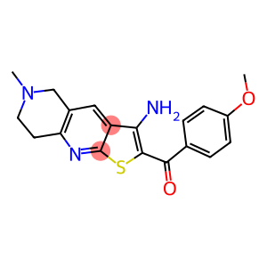 (3-amino-6-methyl-5,6,7,8-tetrahydrothieno[2,3-b][1,6]naphthyridin-2-yl)(4-methoxyphenyl)methanone