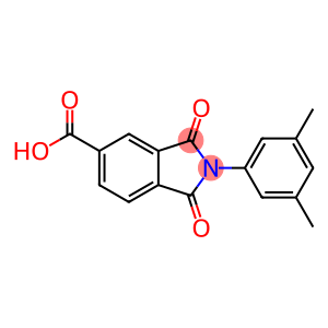 2-(3,5-dimethylphenyl)-1,3-diketo-isoindoline-5-carboxylic acid