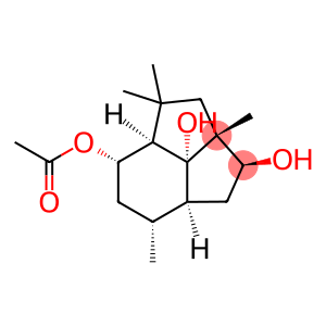 7bH-Cyclopent[cd]indene-2,5,7b-triol, decahydro-2a,4,4,7-tetramethyl-, 5-acetate, (2S,2aR,4aR,5S,7R,7aS,7bR)-