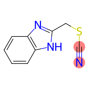 Thiocyanic acid, 1H-benzimidazol-2-ylmethyl ester (9CI)