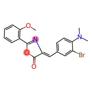 4-[3-bromo-4-(dimethylamino)benzylidene]-2-(2-methoxyphenyl)-1,3-oxazol-5(4H)-one