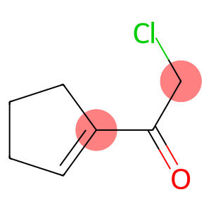 Ethanone, 2-chloro-1-(1-cyclopenten-1-yl)- (9CI)