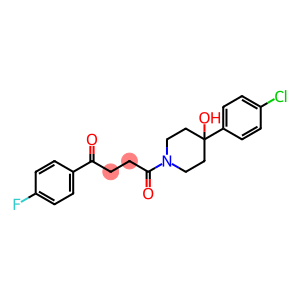 1,4-Butanedione, 1-[4-(4-chlorophenyl)-4-hydroxy-1-piperidinyl]-4-(4-fluorophenyl)-