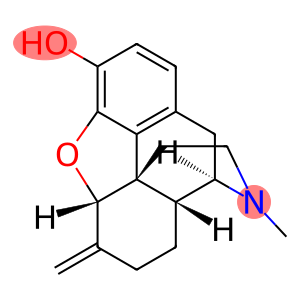 4,5α-Epoxy-17-methyl-6-methylenemorphinan-3-ol