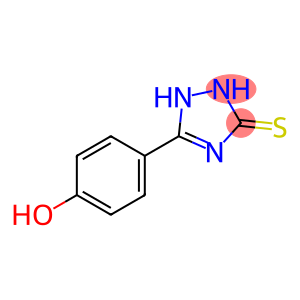 1H-1,2,4-Triazole-3-thiol, 5-(p-hydroxyphenyl)-, hydrate