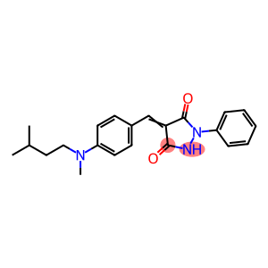 4-{4-[isopentyl(methyl)amino]benzylidene}-1-phenyl-3,5-pyrazolidinedione