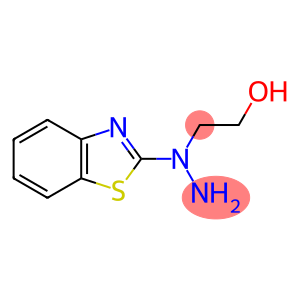 Ethanol, 2-[1-(2-benzothiazolyl)hydrazino]- (8CI)