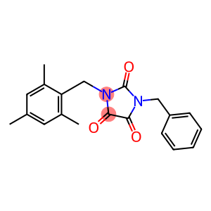 1-BENZYL-3-(MESITYLMETHYL)-1H-IMIDAZOLE-2,4,5(3H)-TRIONE