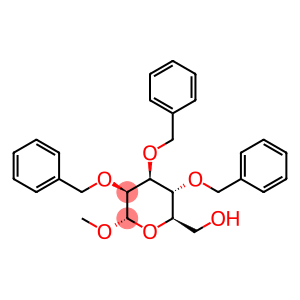 ((2R,3R,4S,5S,6S)-3,4,5-tris(Benzyloxy)-6-methoxytetrahydro-2H-pyran-2-yl)methanol