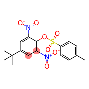Phenol, 4-(1,1-dimethylethyl)-2,6-dinitro-, 1-(4-methylbenzenesulfonate)