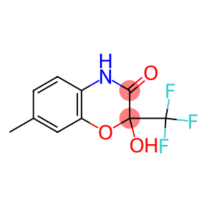 2-hydroxy-7-methyl-2-(trifluoromethyl)-2H-1,4-benzoxazin-3(4H)-one