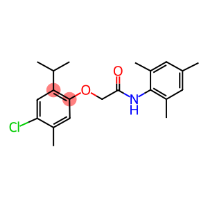 2-(4-chloro-2-isopropyl-5-methylphenoxy)-N-mesitylacetamide