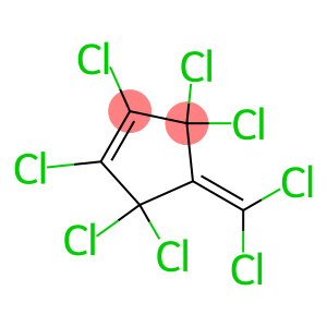 2-Dichloromethylene-1,2,3,3,5,5-hexachlorocyclopent-1-ene