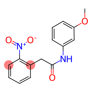 N-(3-METHOXY-PHENYL)-2-(2-NITRO-PHENYL)-ACETAMIDE