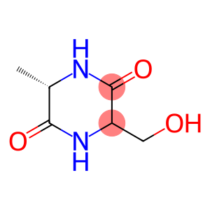 2,5-Piperazinedione, 3-(hydroxymethyl)-6-methyl-, (6S)- (9CI)