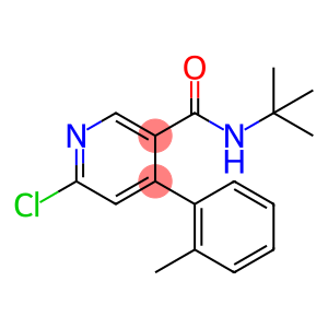 N-叔丁基-6-氯-4-邻甲苯基烟酰胺