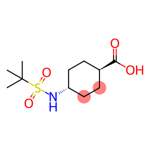 (1r,4r)-4-(1,1-dimethylethylsulfonamido)cyclohexanecarboxylic acid