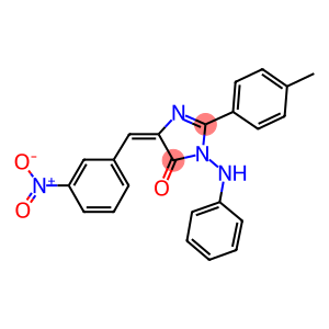 3-anilino-5-{3-nitrobenzylidene}-2-(4-methylphenyl)-3,5-dihydro-4H-imidazol-4-one