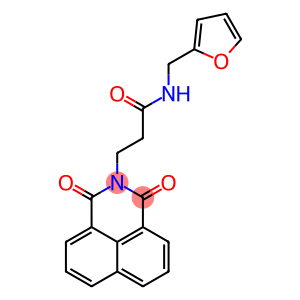 3-(1,3-dioxo-1H-benzo[de]isoquinolin-2(3H)-yl)-N-(furan-2-ylmethyl)propanamide