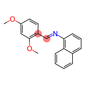 N-(2,4-dimethoxybenzylidene)-N-(1-naphthyl)amine