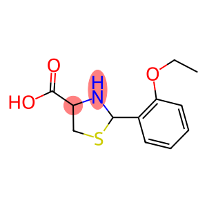 2-(2-ethoxyphenyl)-1,3-thiazolidine-4-carboxylic acid