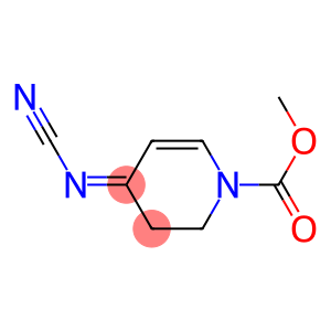 1(2H)-Pyridinecarboxylic  acid,  4-(cyanoimino)-3,4-dihydro-,  methyl  ester  (9CI)