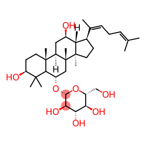 β-D-Glucopyranoside, (3β,6α,12β,20Z)-3,12-dihydroxydammara-20(22),24-dien-6-yl