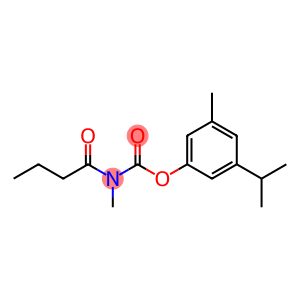 (3-methyl-5-propan-2-yl-phenyl) N-(2-oxopentyl)carbamate