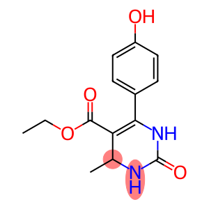 5-Pyrimidinecarboxylicacid,1,2,3,4-tetrahydro-6-(4-hydroxyphenyl)-4-methyl-2-oxo-,ethylester(9CI)