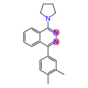 1-(3,4-dimethylphenyl)-4-(1-pyrrolidinyl)phthalazine