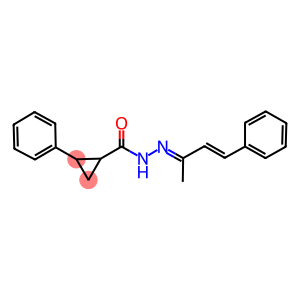 N'-(1-methyl-3-phenyl-2-propenylidene)-2-phenylcyclopropanecarbohydrazide