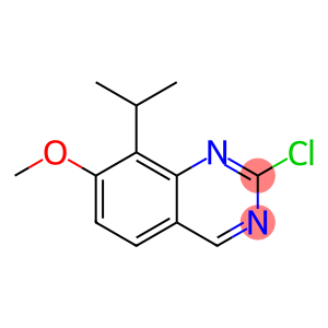 Quinazoline, 2-chloro-7-methoxy-8-(1-methylethyl)-