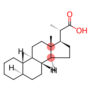 23.24-dinor-5α-cholanoic acid-(22)