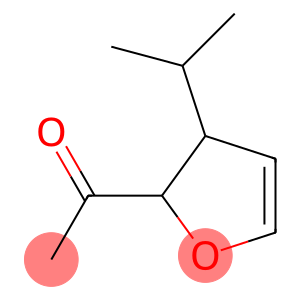 Ethanone, 1-[2,3-dihydro-3-(1-methylethyl)-2-furanyl]- (9CI)