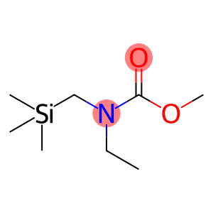 Carbamic  acid,  ethyl[(trimethylsilyl)methyl]-,  methyl  ester  (9CI)