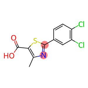 2-(3,4-二氯苯基)-4-甲基-1,3-噻唑-5-羧酸