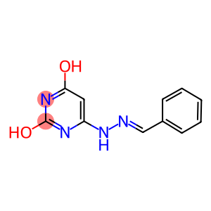 benzaldehyde (2,6-dioxo-1,2,3,6-tetrahydro-4-pyrimidinyl)hydrazone