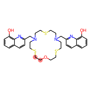 2,2'-[1-OXA-4,10,16-TRITHIA-7,13-DIAZACYCLOOCTADECANE-7,13-DIYLBIS(METHYLENE)]BIS-8-QUINOLINOL