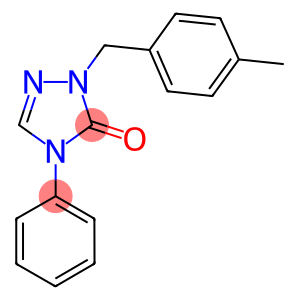 2-(4-METHYLBENZYL)-4-PHENYL-2,4-DIHYDRO-3H-1,2,4-TRIAZOL-3-ONE