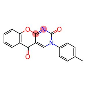 3-(4-METHYLPHENYL)-2H-CHROMENO[2,3-D]PYRIMIDINE-2,5(3H)-DIONE